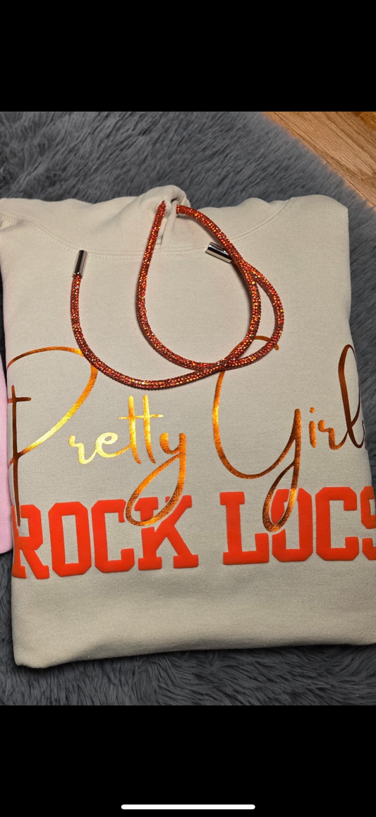 *PREORDER ONLY* Pretty Girls Rock Locks Hoodie Bling String